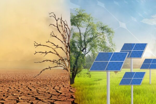 Effect of solar energy on climate change