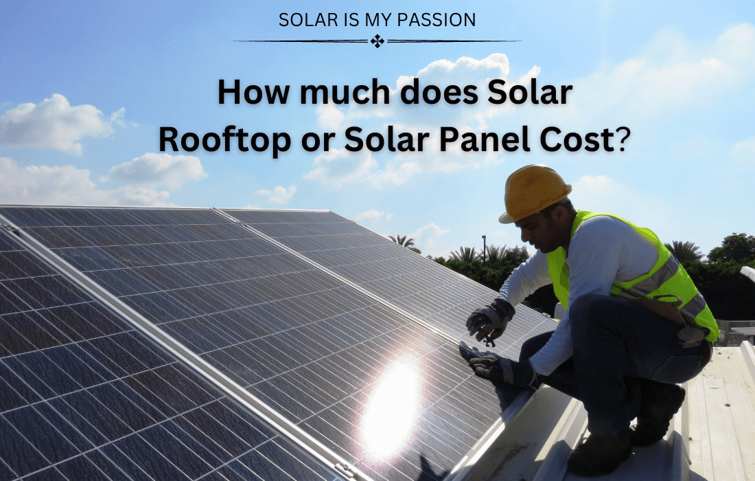 How much does Solar Rooftop or Solar Panel Cost